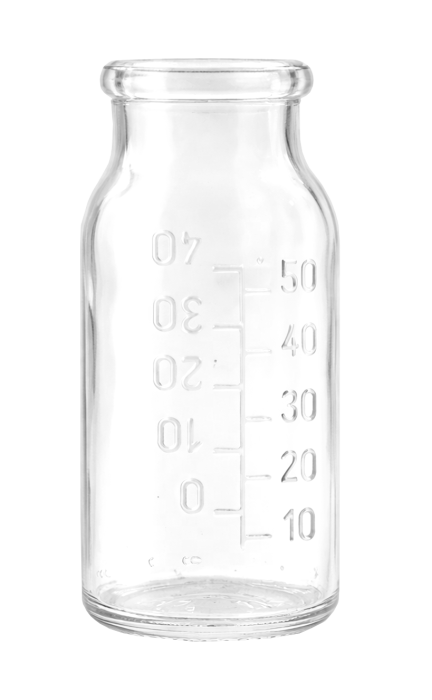 Бутылка стеклянная для крови II-50-2