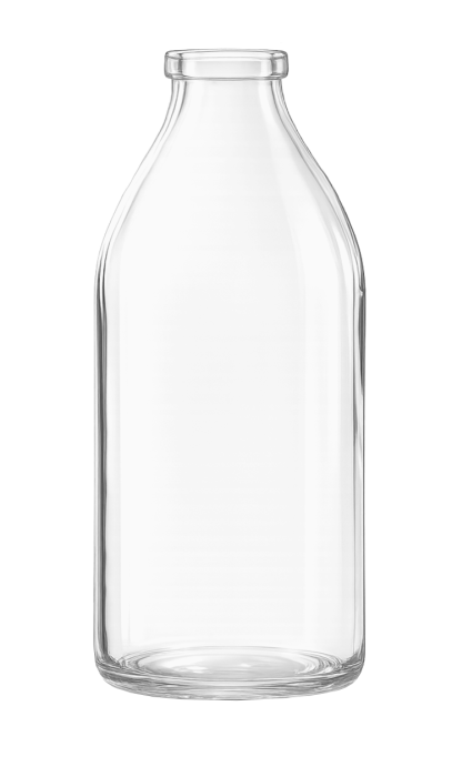 Бутылка стеклянная для крови II-250-2-27,5