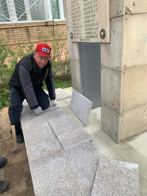 Реставрация обелиска