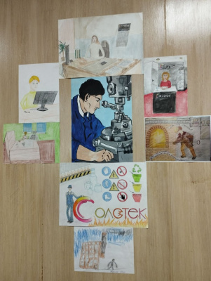 7 марта закончился конкурс детского рисунка «Мой папа (мама, бабушка, дедушка) работает на стекольном заводе»